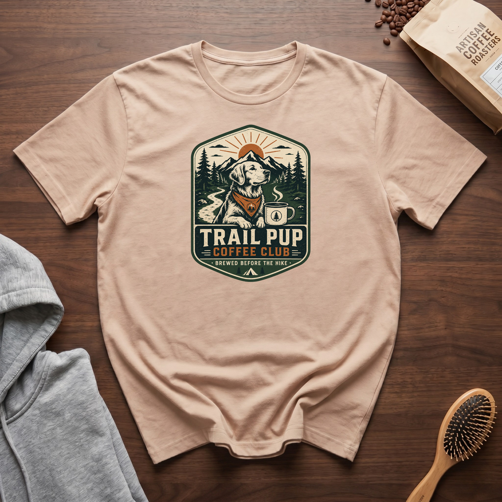 Trail Pup Coffee Club T-Shirt