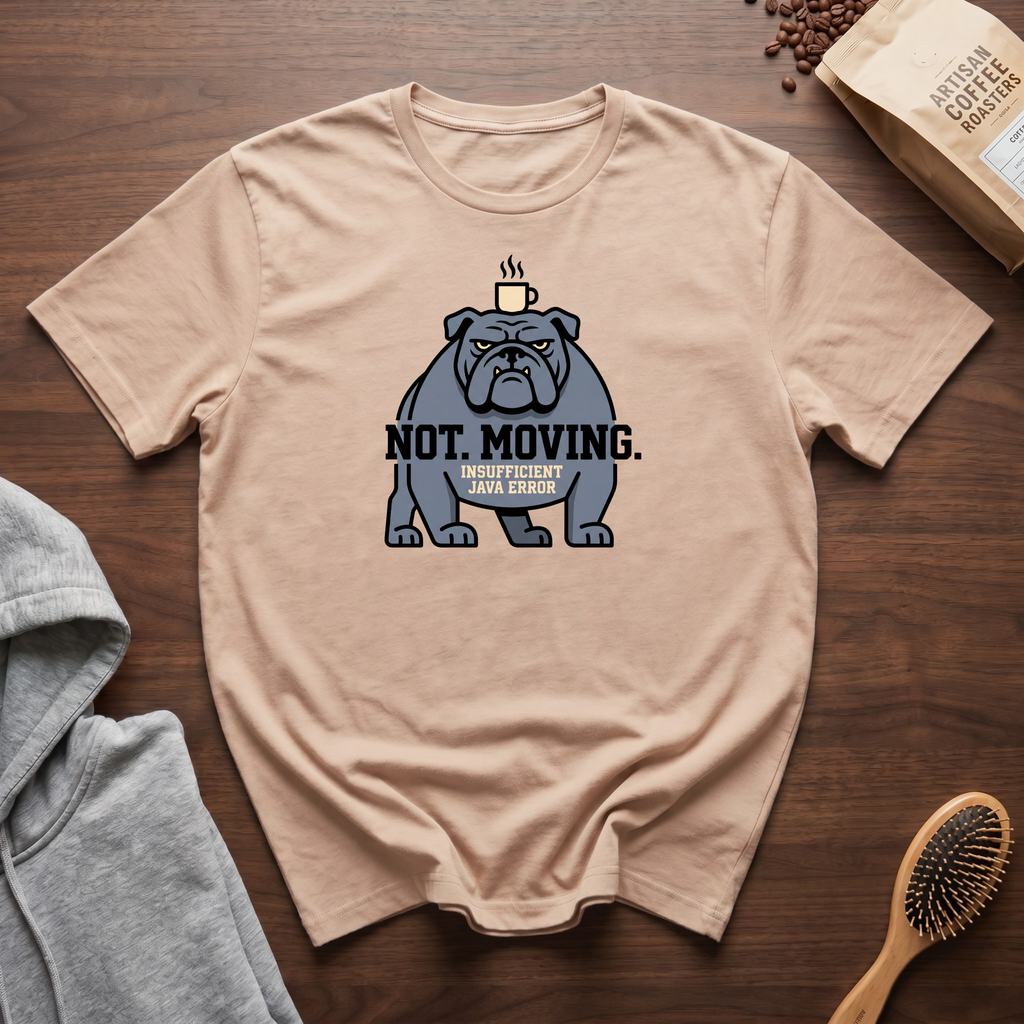Not Moving Insufficient Java Error T-Shirt