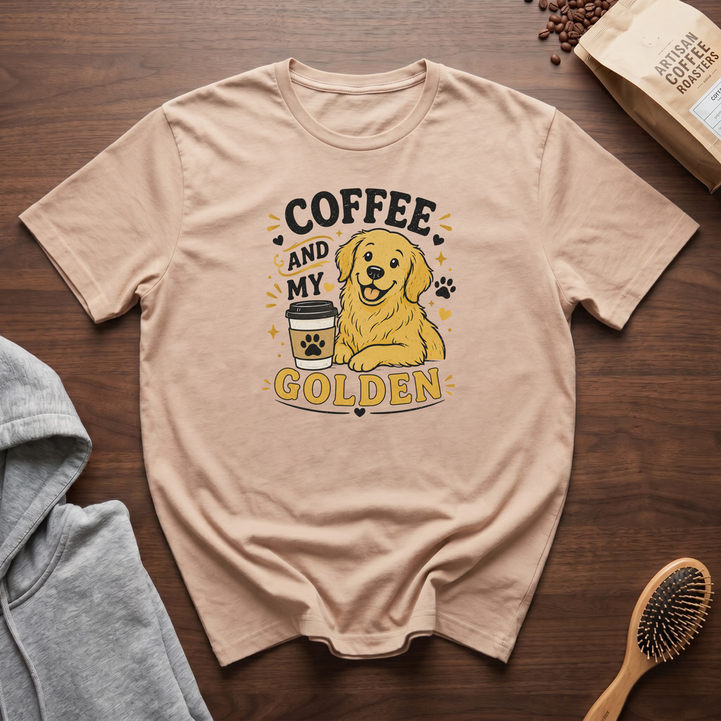Coffee and My Golden T-Shirt