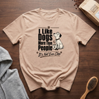 I Like Dogs More Than People T-Shirt