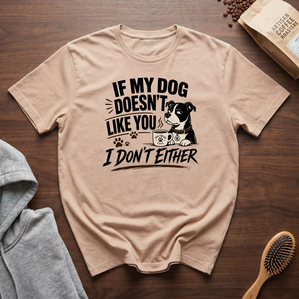 If My Dog Doesn't Like You I Don't Either T-Shirt