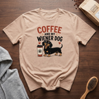 Coffee and My Weiner Dog T-Shirt