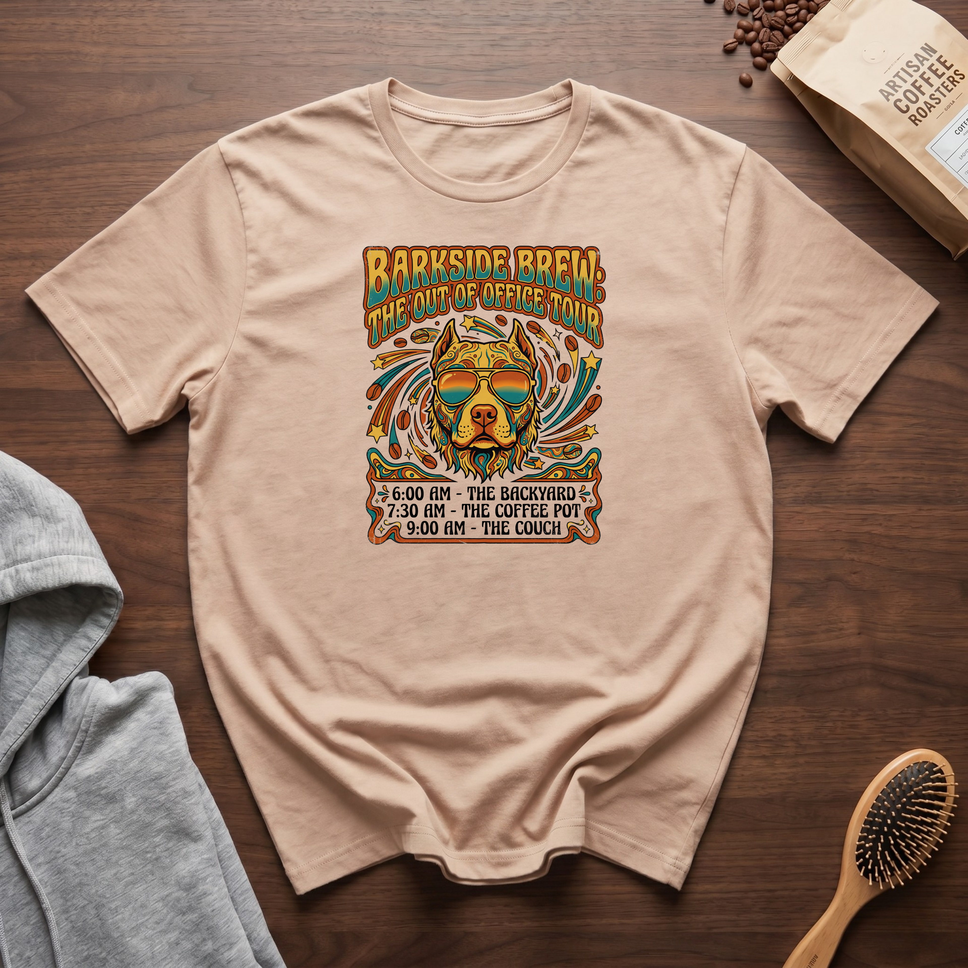 Bark Side Brew The Out of Office Tour T-Shirt