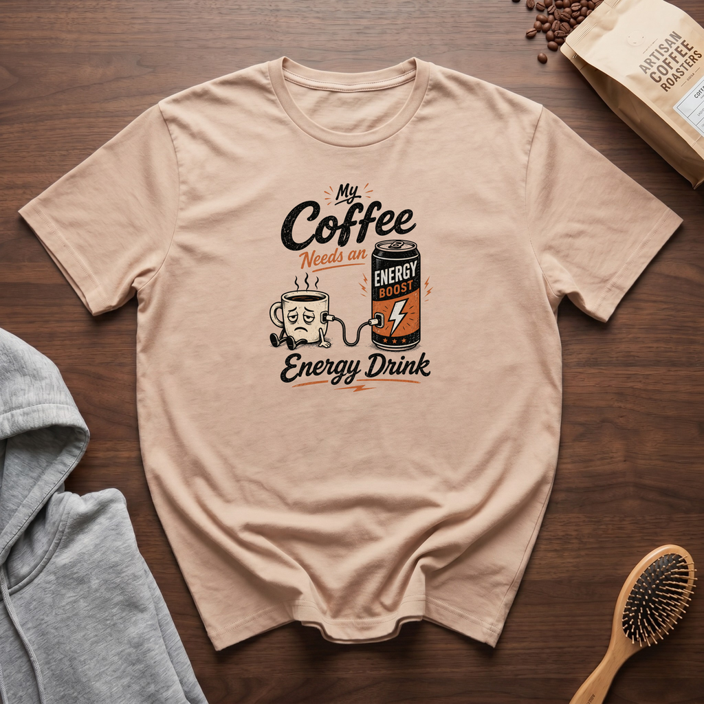 My Coffee Needs an Energy Drink T-Shirt