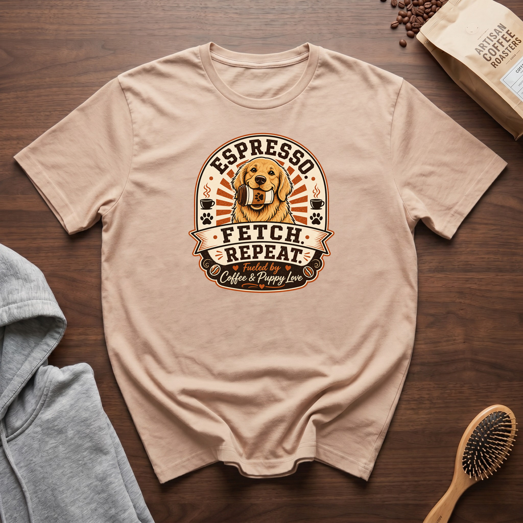 Espresso Fetch Retreat T-Shirt