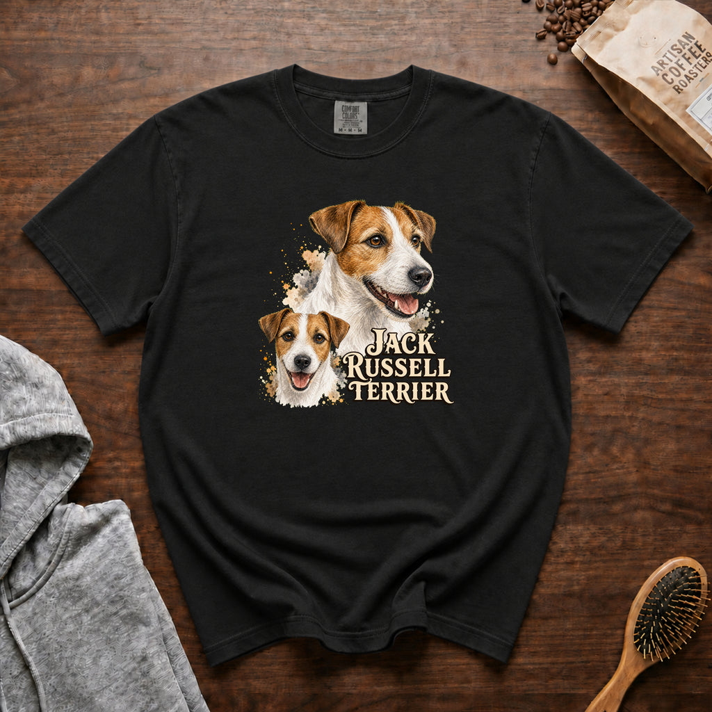 Jack Russell T-Shirt — Black