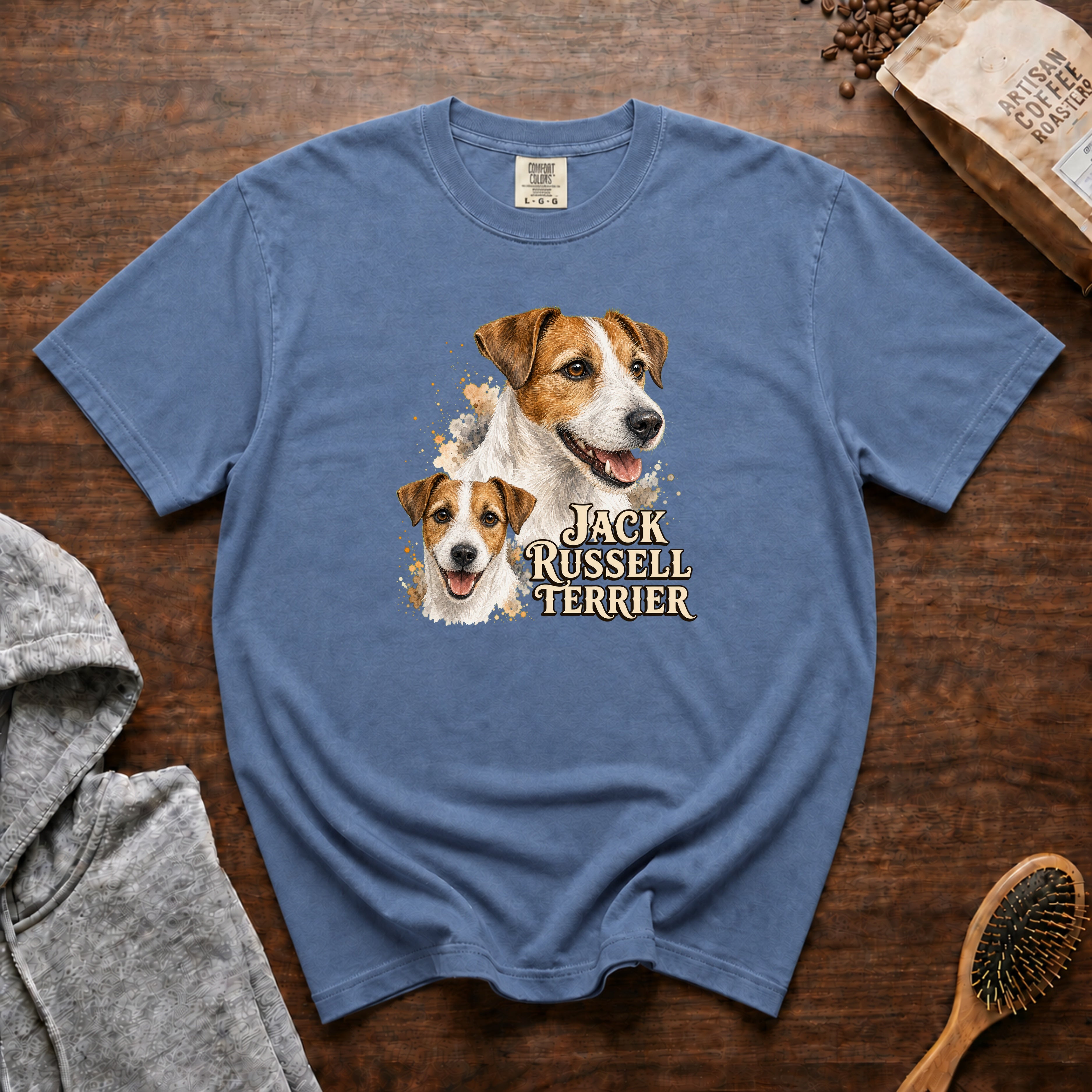Jack Russell T-Shirt — Blue Jean