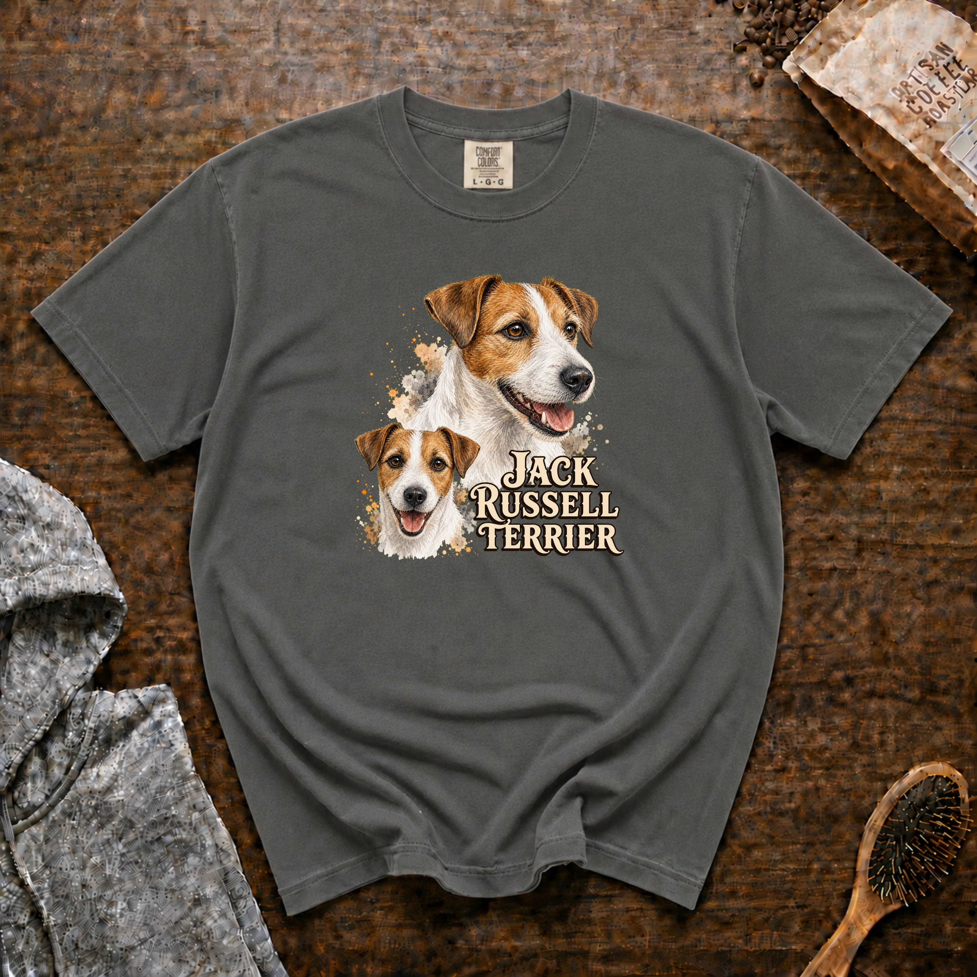 Jack Russell T-Shirt — Pepper