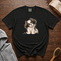 Japanese Chin Cutie T-Shirt — Black