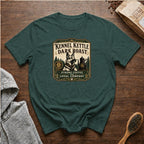 Kennel Kettle Dark Roast T-Shirt — Blue Spruce