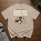 Good Boy Grounds Crew Snow Washed Oversized Cotton T-Shirt