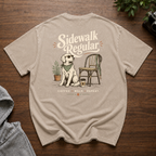 Sidewalk Regular Snow Washed Oversized Cotton T-Shirt