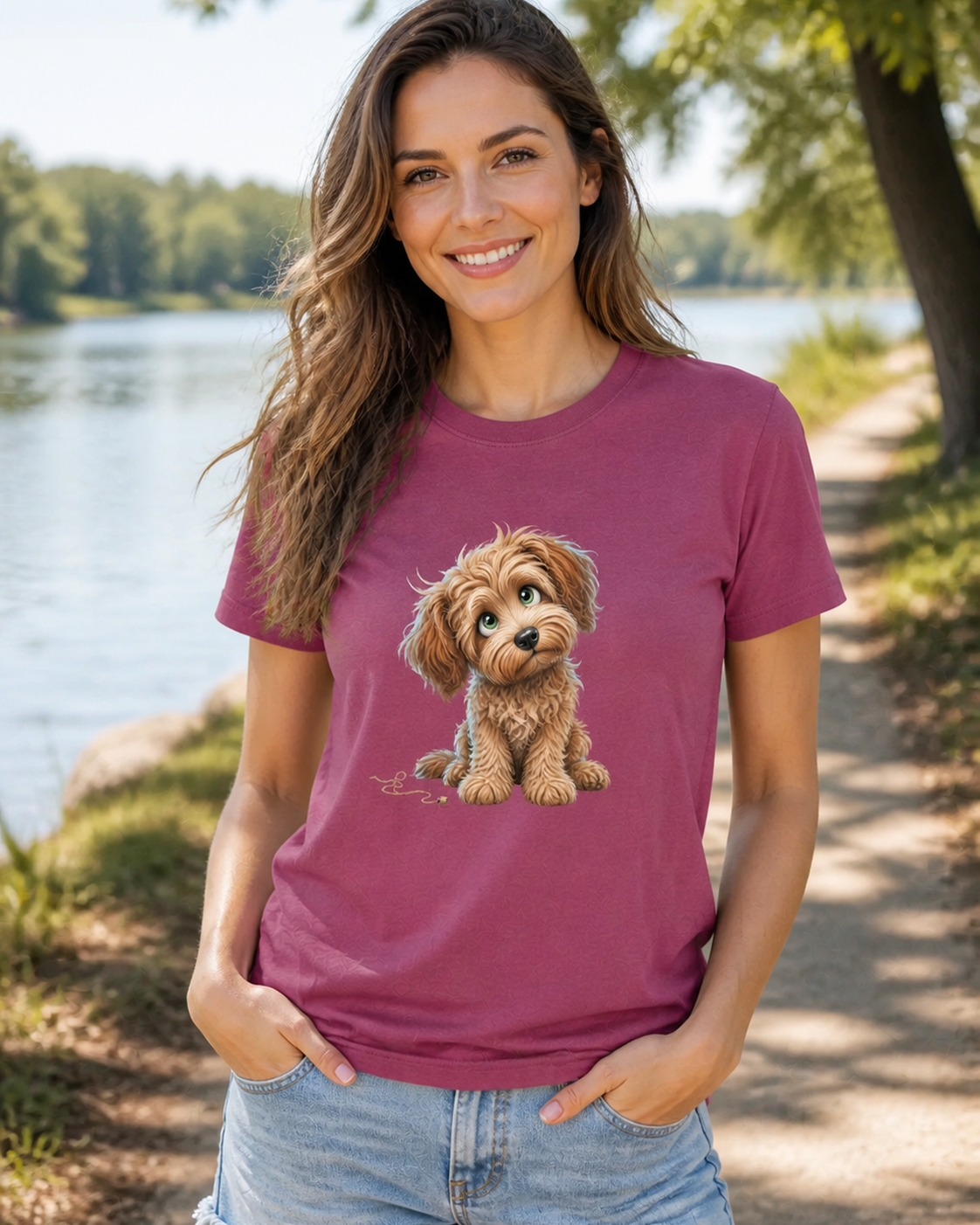 Labradoodle Love T-Shirt | Labradoodle Dog Lover Tee