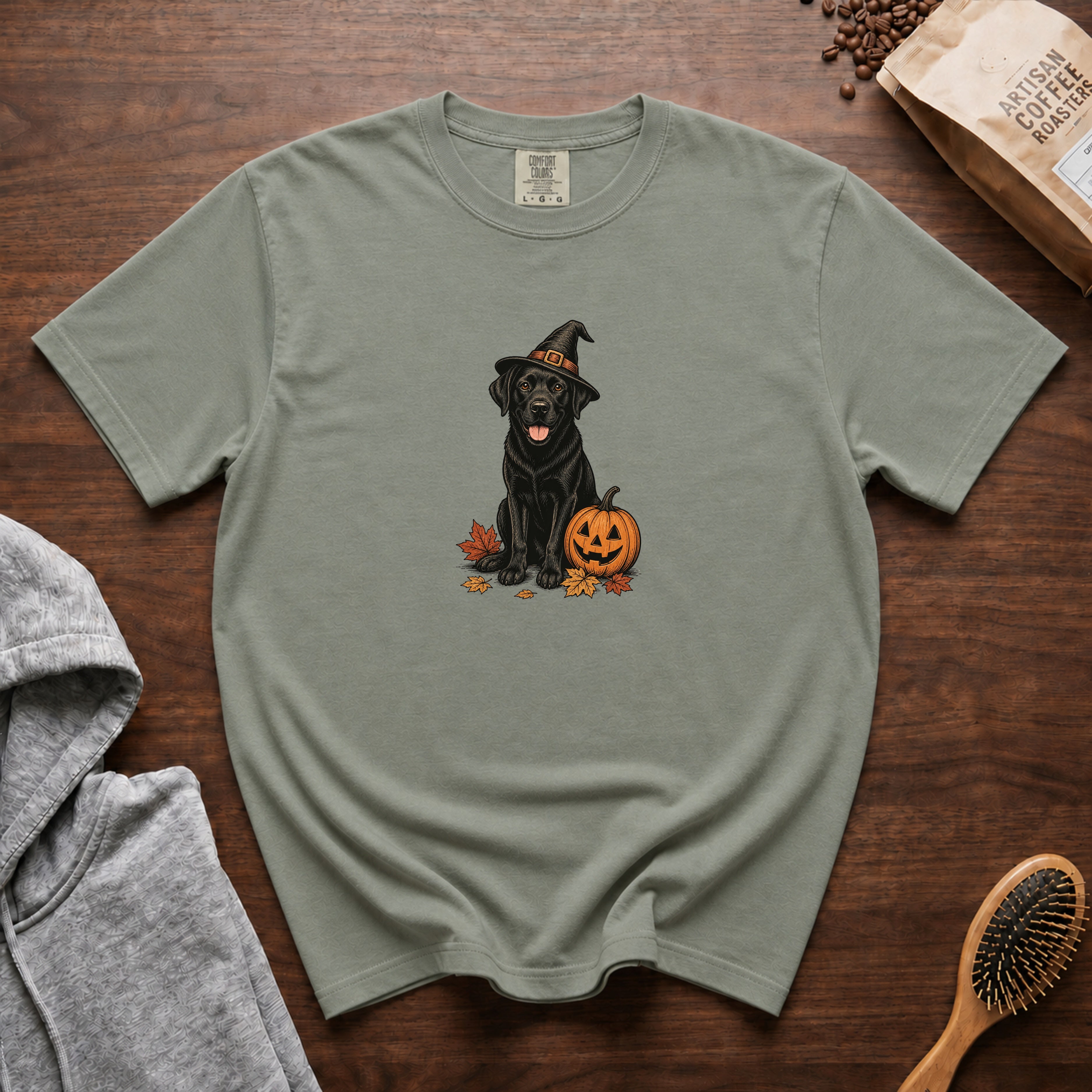 Labrador Retriever Halloween T-Shirt — Bay