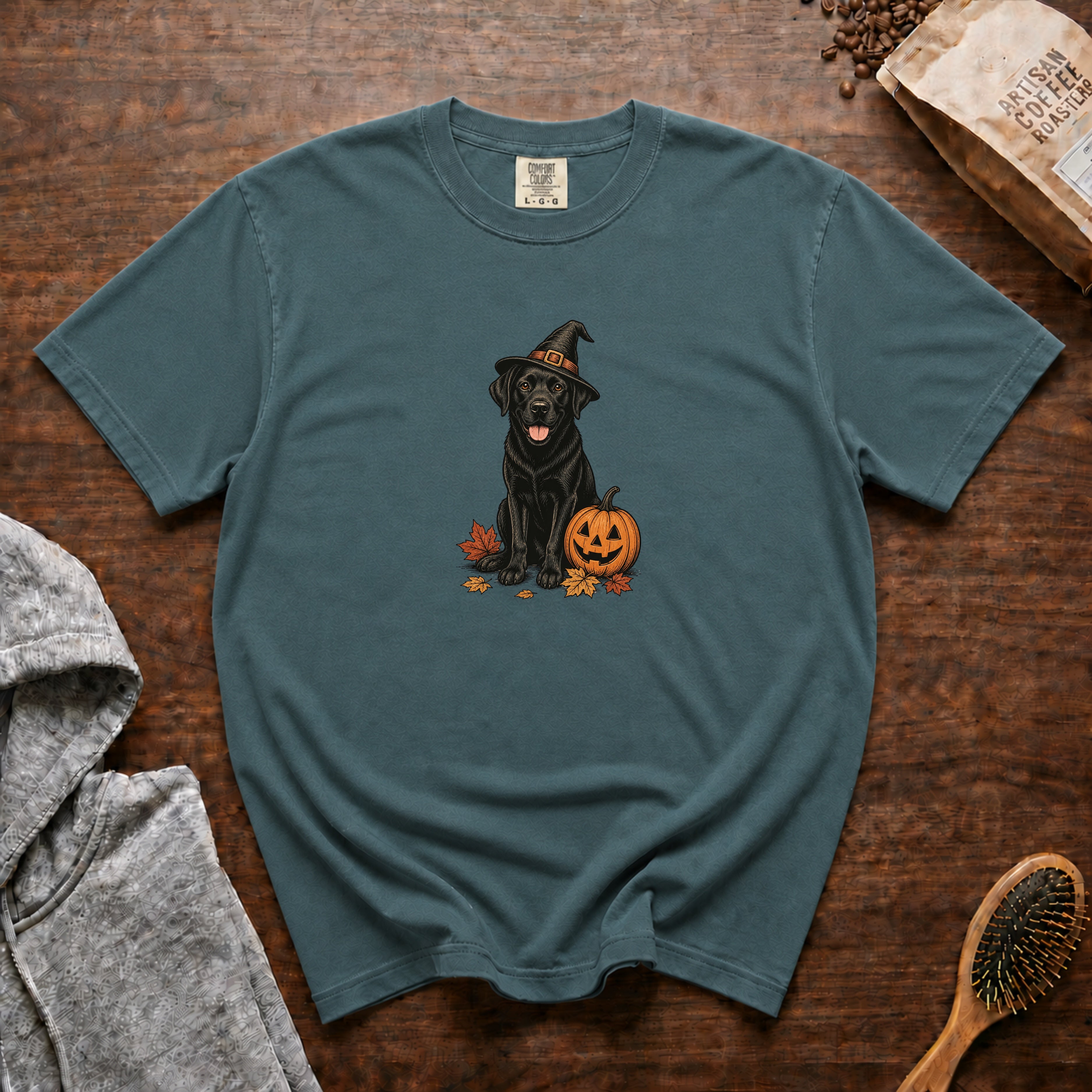 Labrador Retriever Halloween T-Shirt — Blue Spruce
