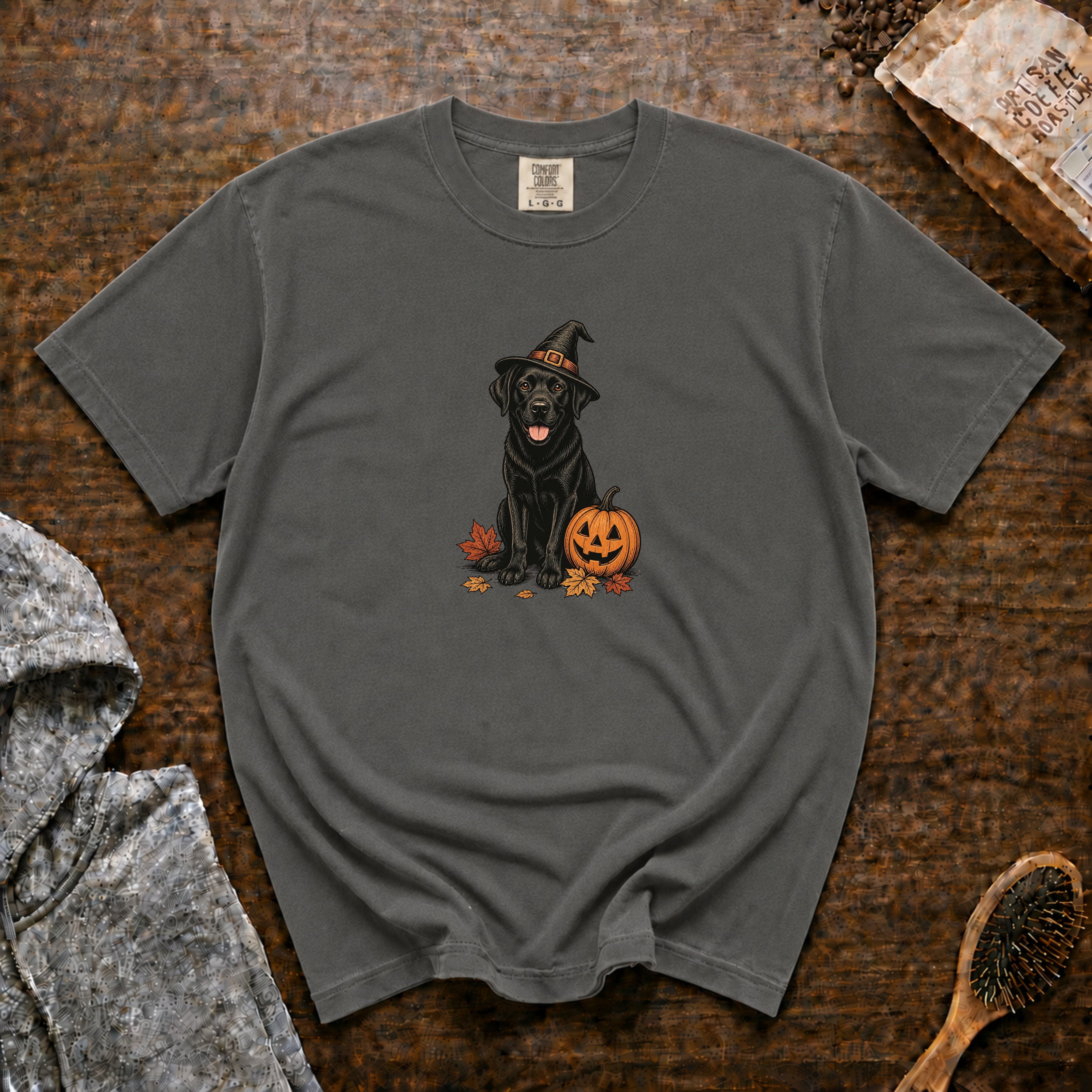 Labrador Retriever Halloween T-Shirt — Pepper