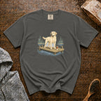 Labrador Retriever Lake Run 1 T-Shirt — Pepper