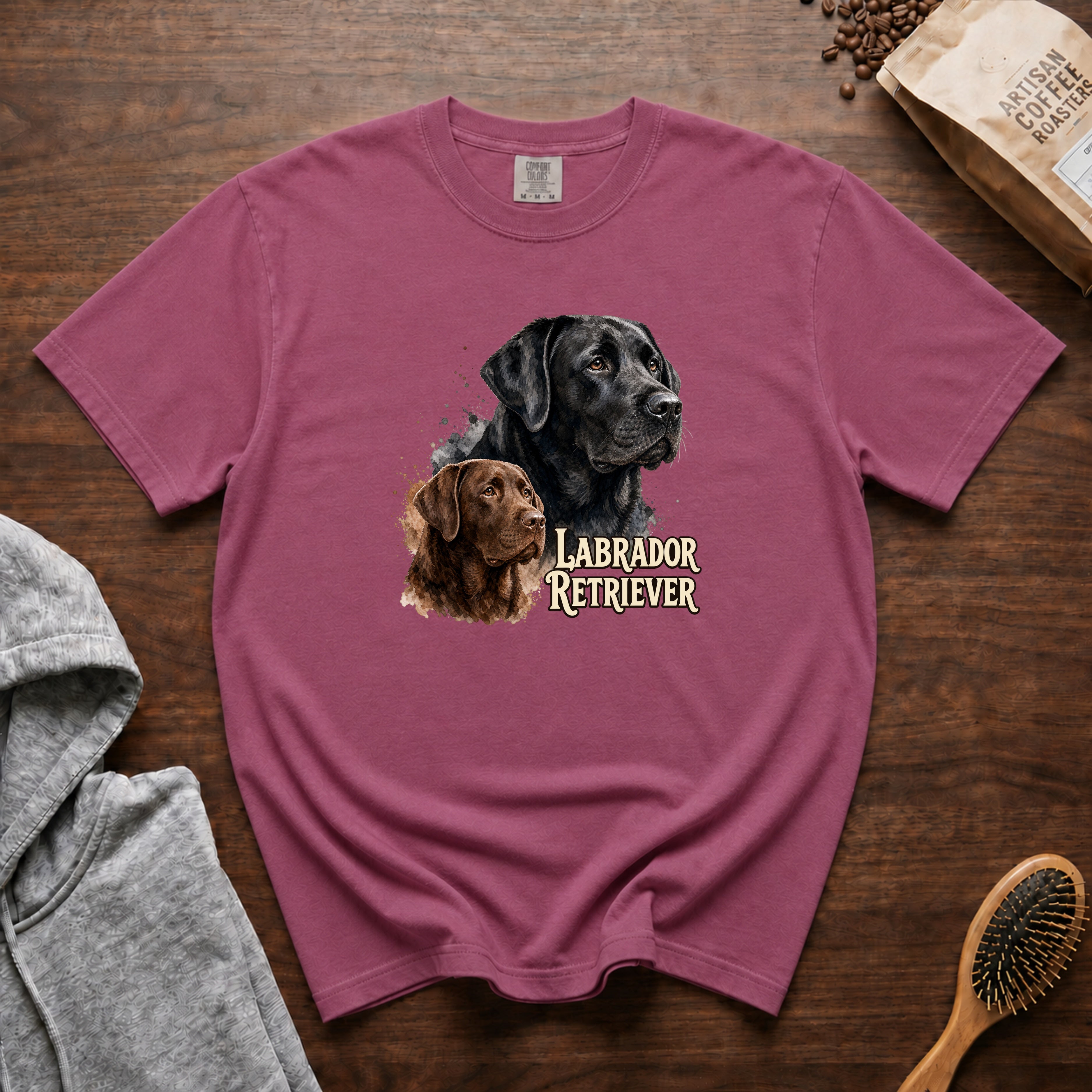 Labrador Retriever T-Shirt — Berry