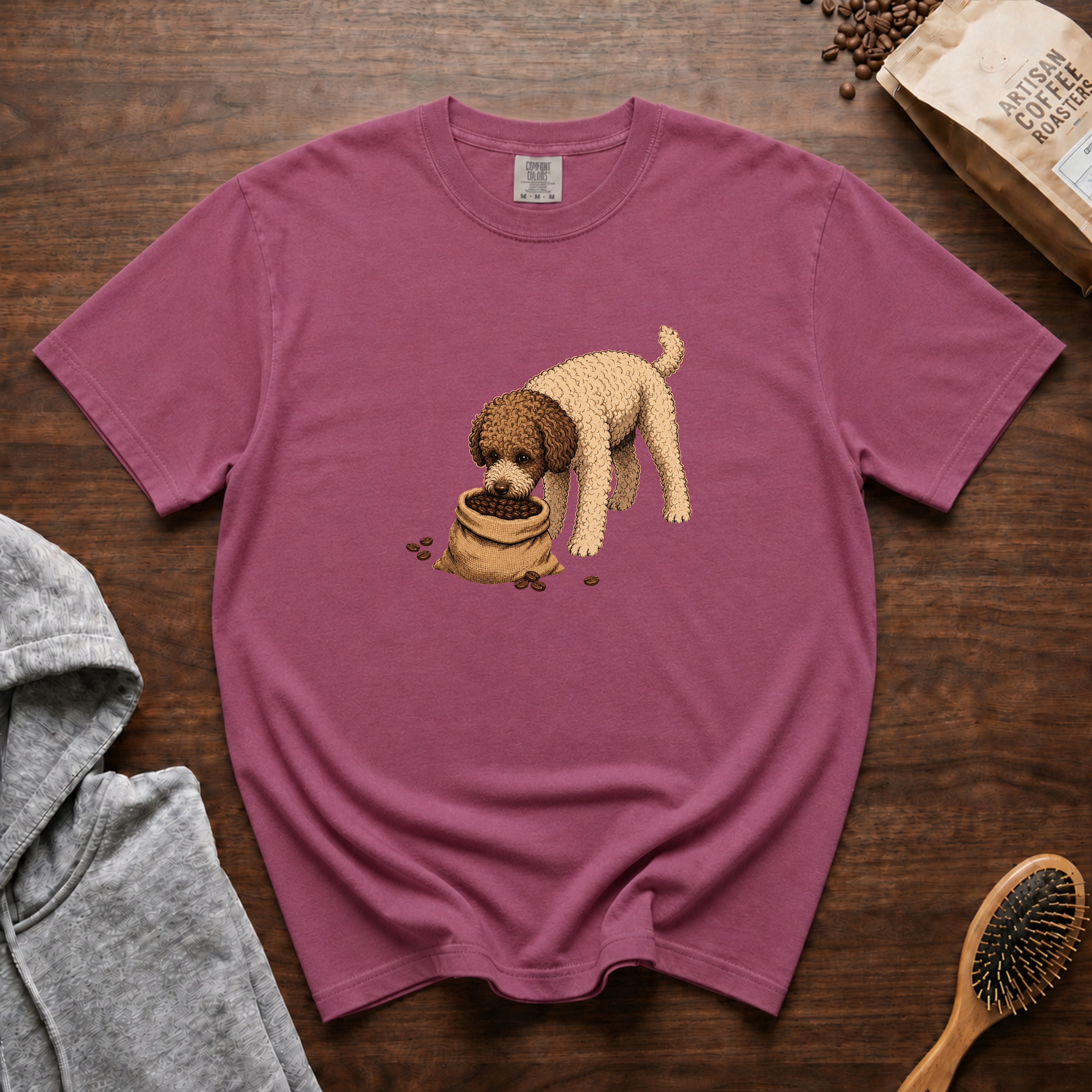 Lagotto Romagnolo T-Shirt — Berry