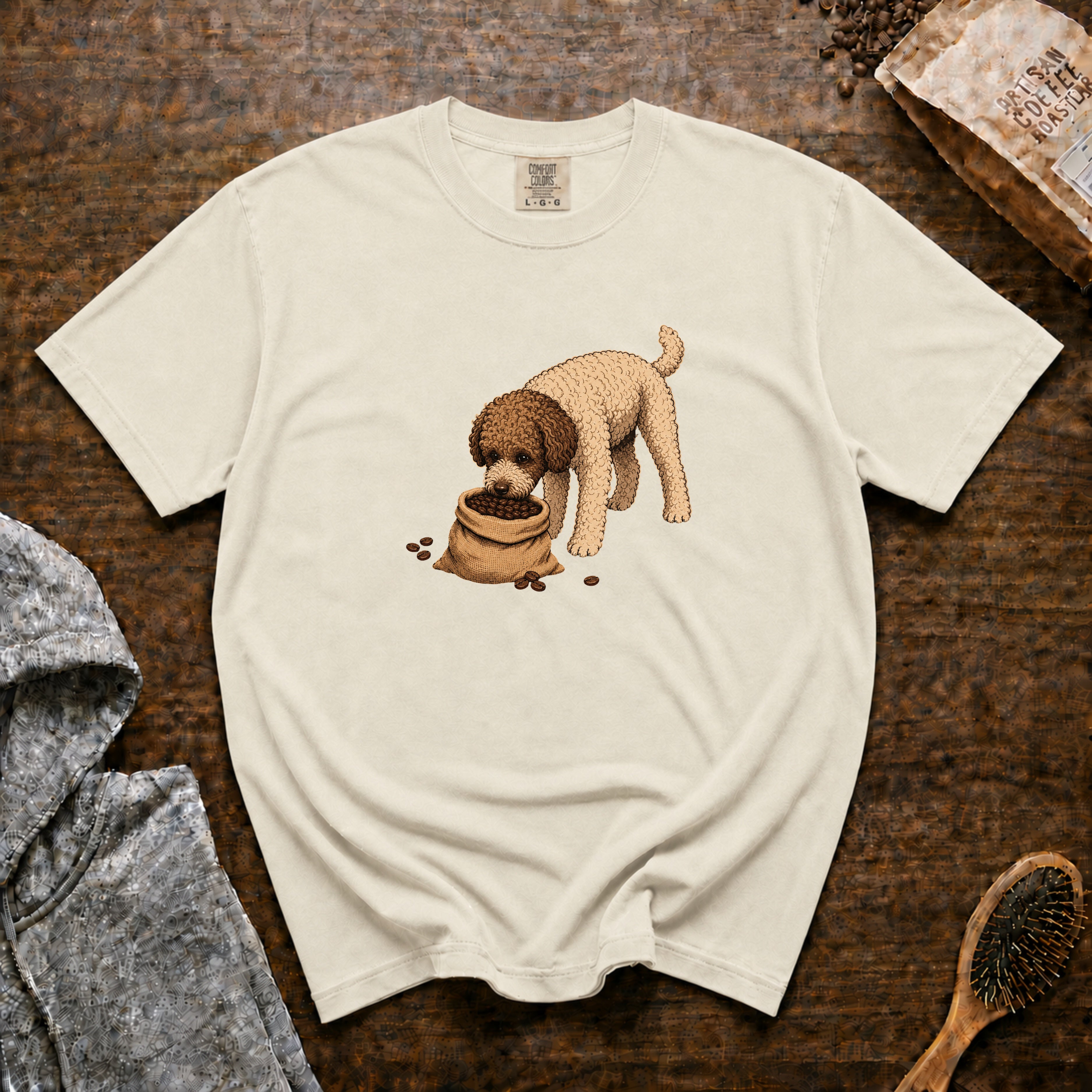 Lagotto Romagnolo T-Shirt — Ivory