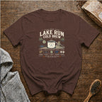 Lake Run Cold Brew T-Shirt — Espresso