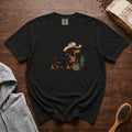 Long Dog, Strong Coffee T-Shirt — Black