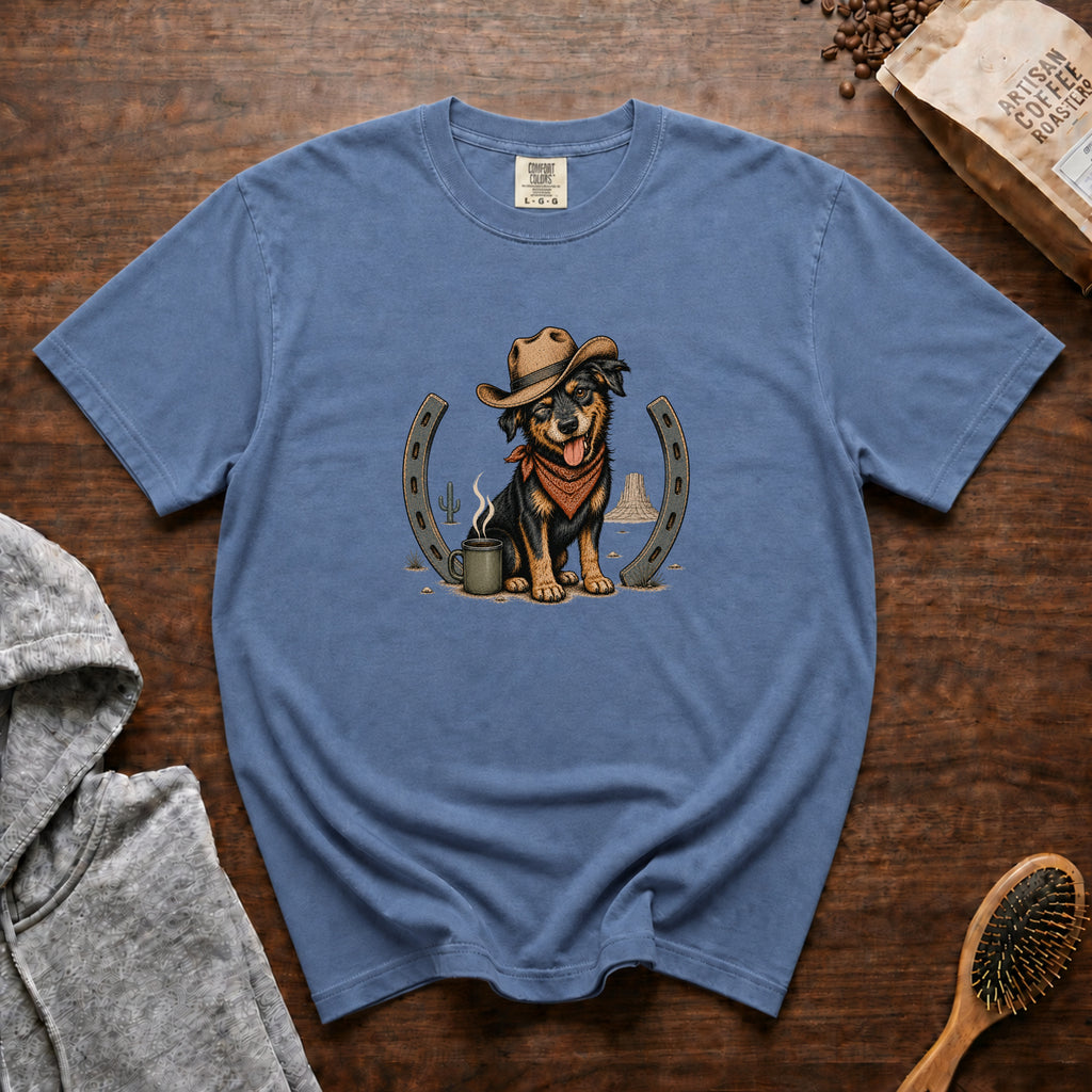 Lucky Dog T-Shirt — Blue Jean