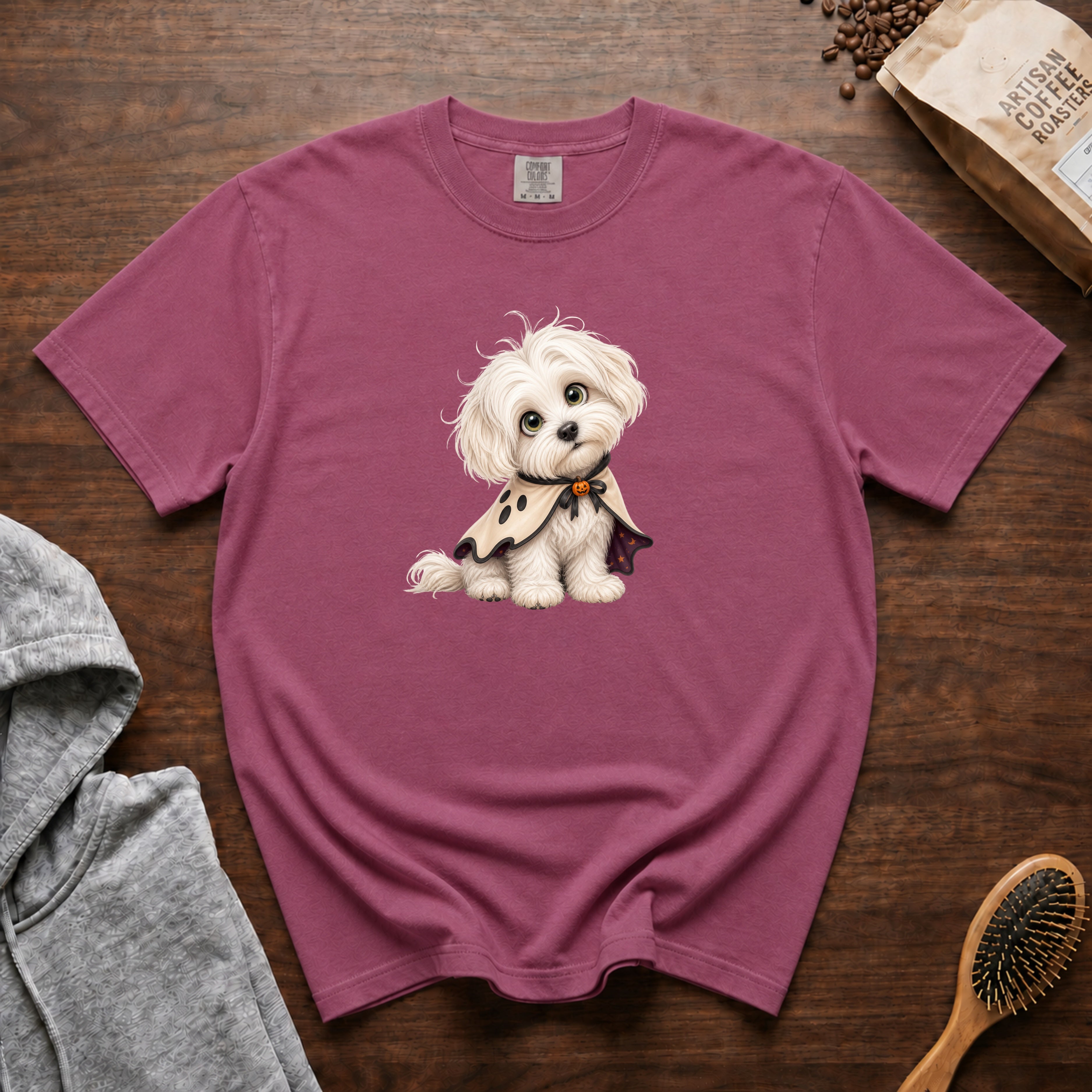 Maltese T-Shirt — Berry