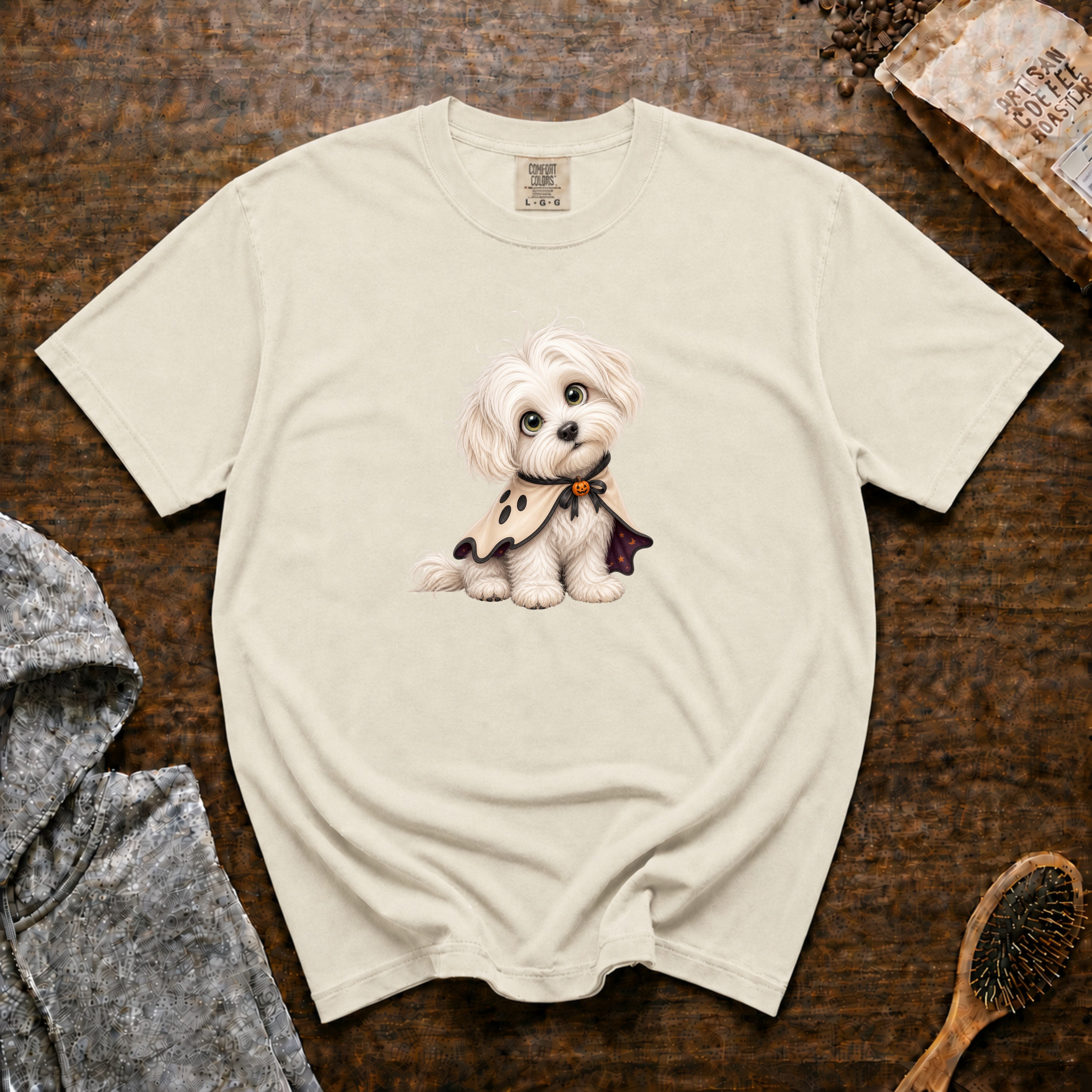 Maltese T-Shirt — Ivory