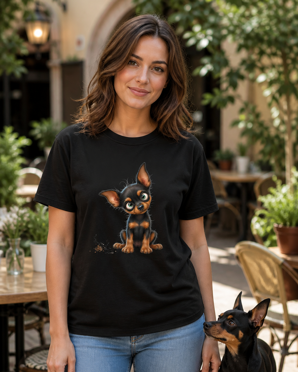 Miniature Pinscher T-Shirt | Miniature Pinscher Dog Lover Tee