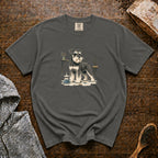 Miniature Schnauzer Mustache Macchiato 1 T-Shirt — Pepper