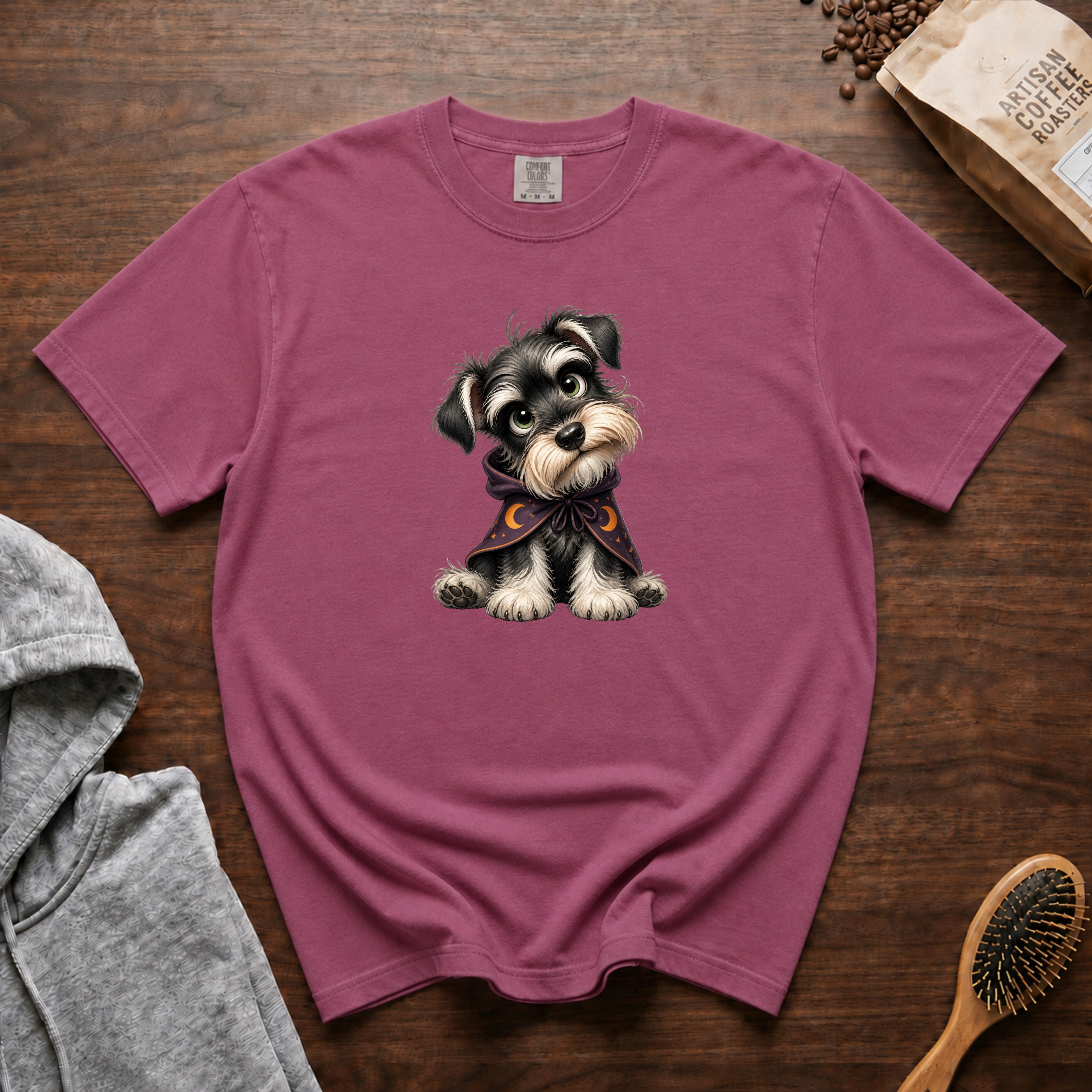 Miniature Schnauzer T-Shirt — Berry