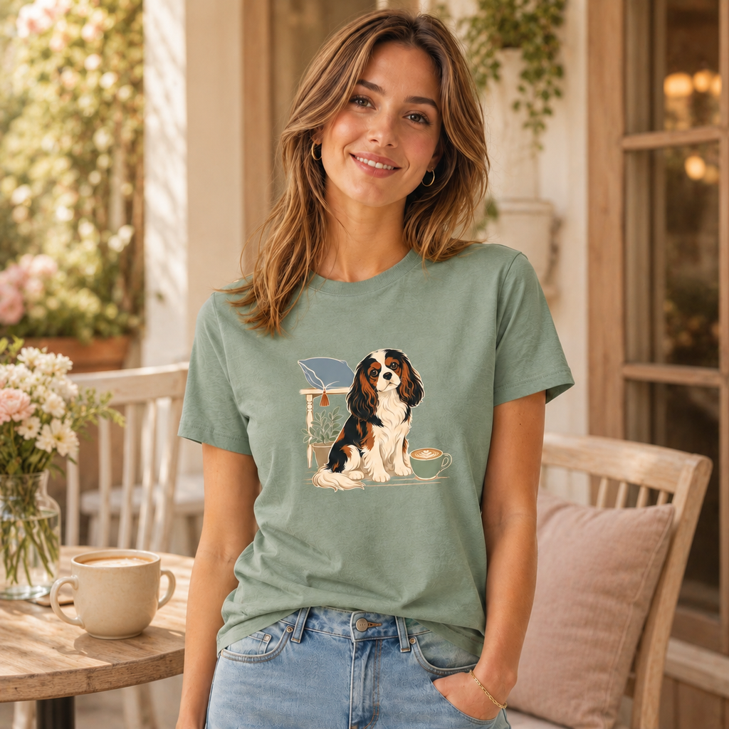 Cane Corso Courtyard Dark Roast T-Shirt | Cane Corso Coffee Lover Tee