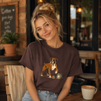 Boxer Bounce Back Brew T-Shirt | Funny Boxer Dog Coffee Tee