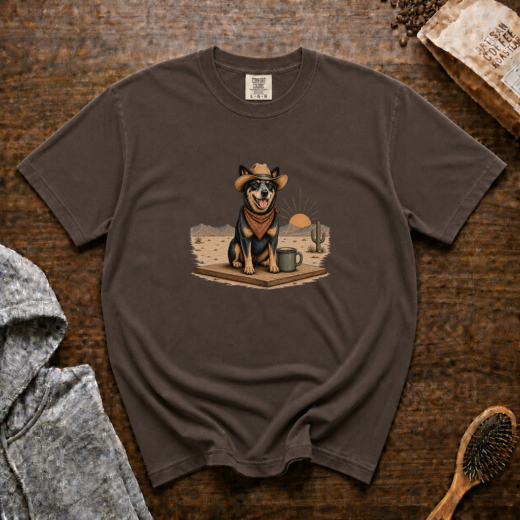 Morning On The Open Range T-Shirt — Espresso