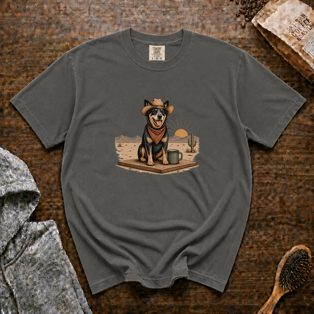 Morning On The Open Range T-Shirt — Pepper