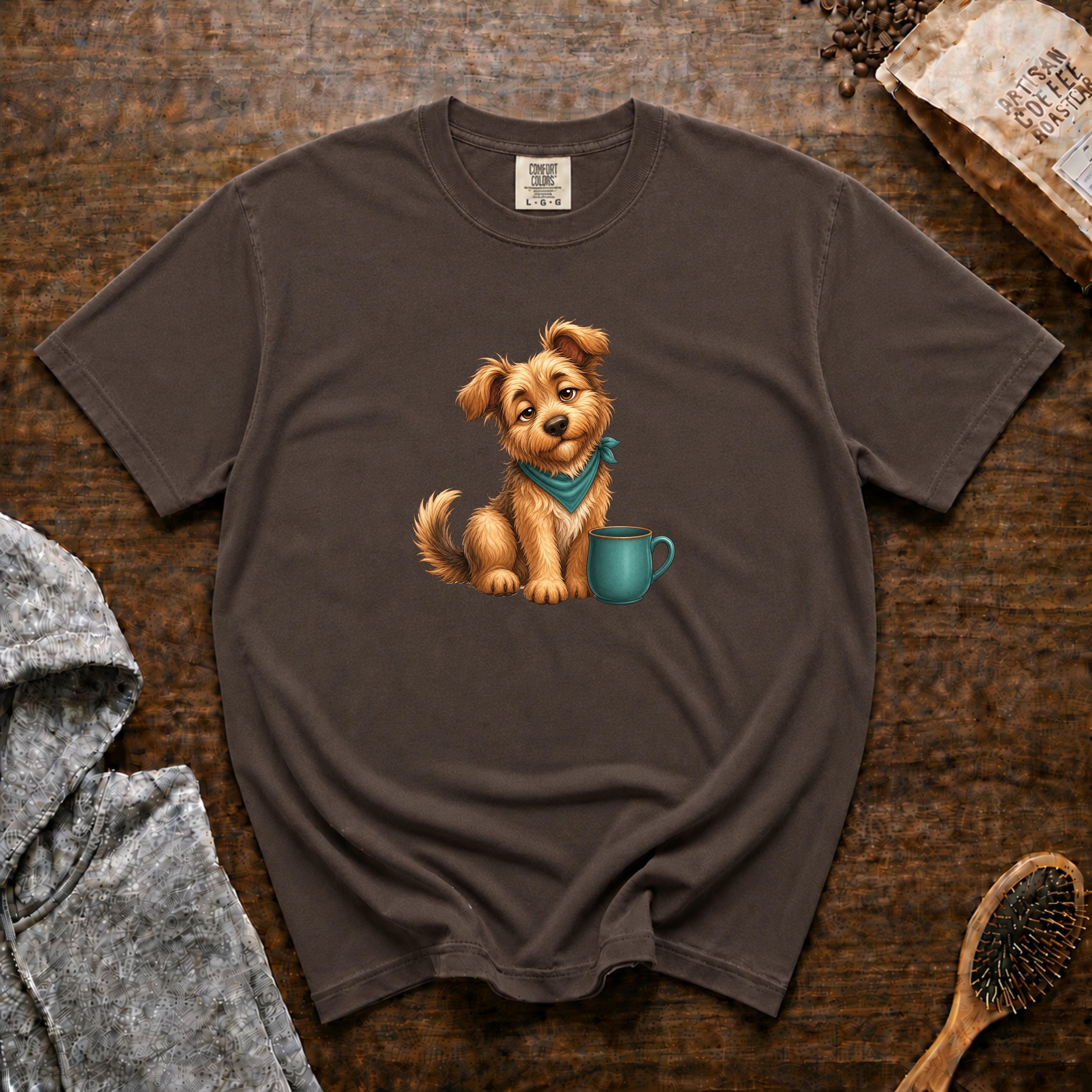 Morning Wake Up T-Shirt — Espresso