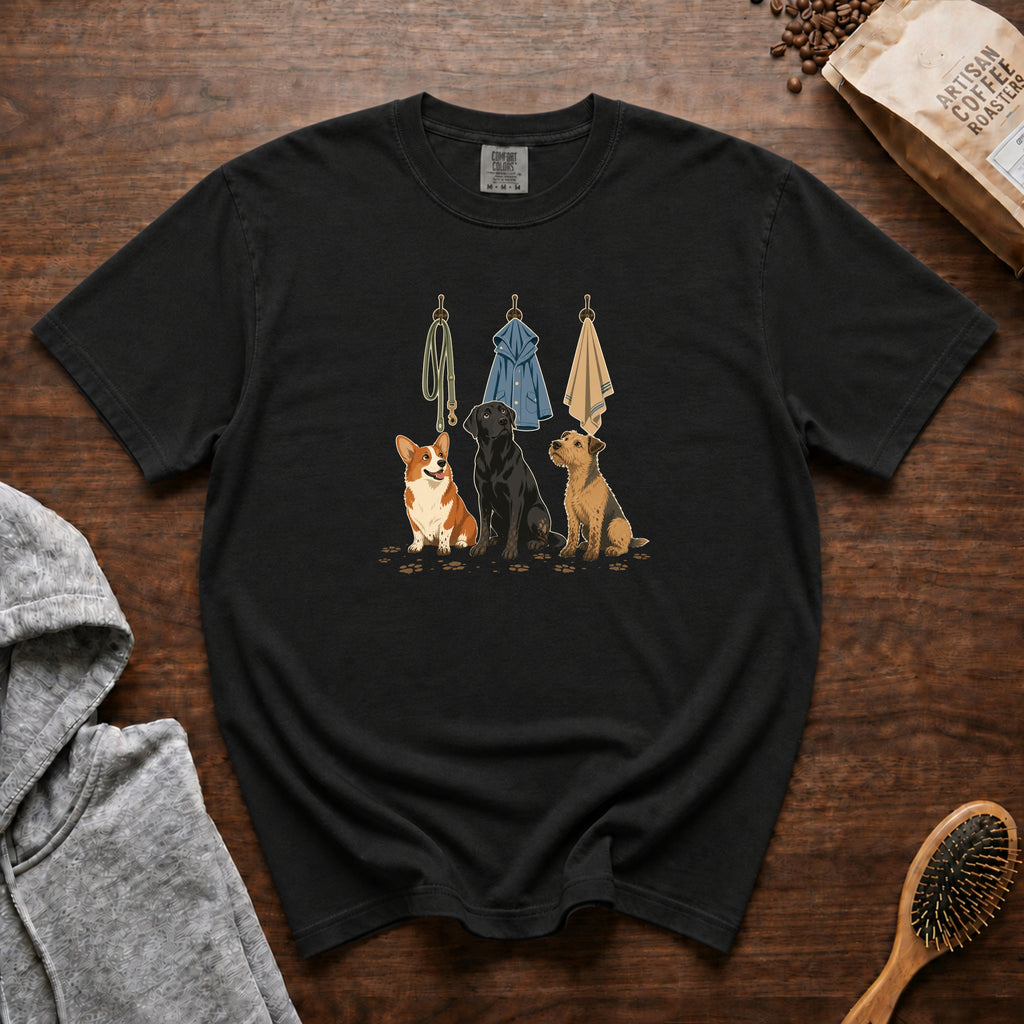 Mudroom Meeting T-Shirt — Black