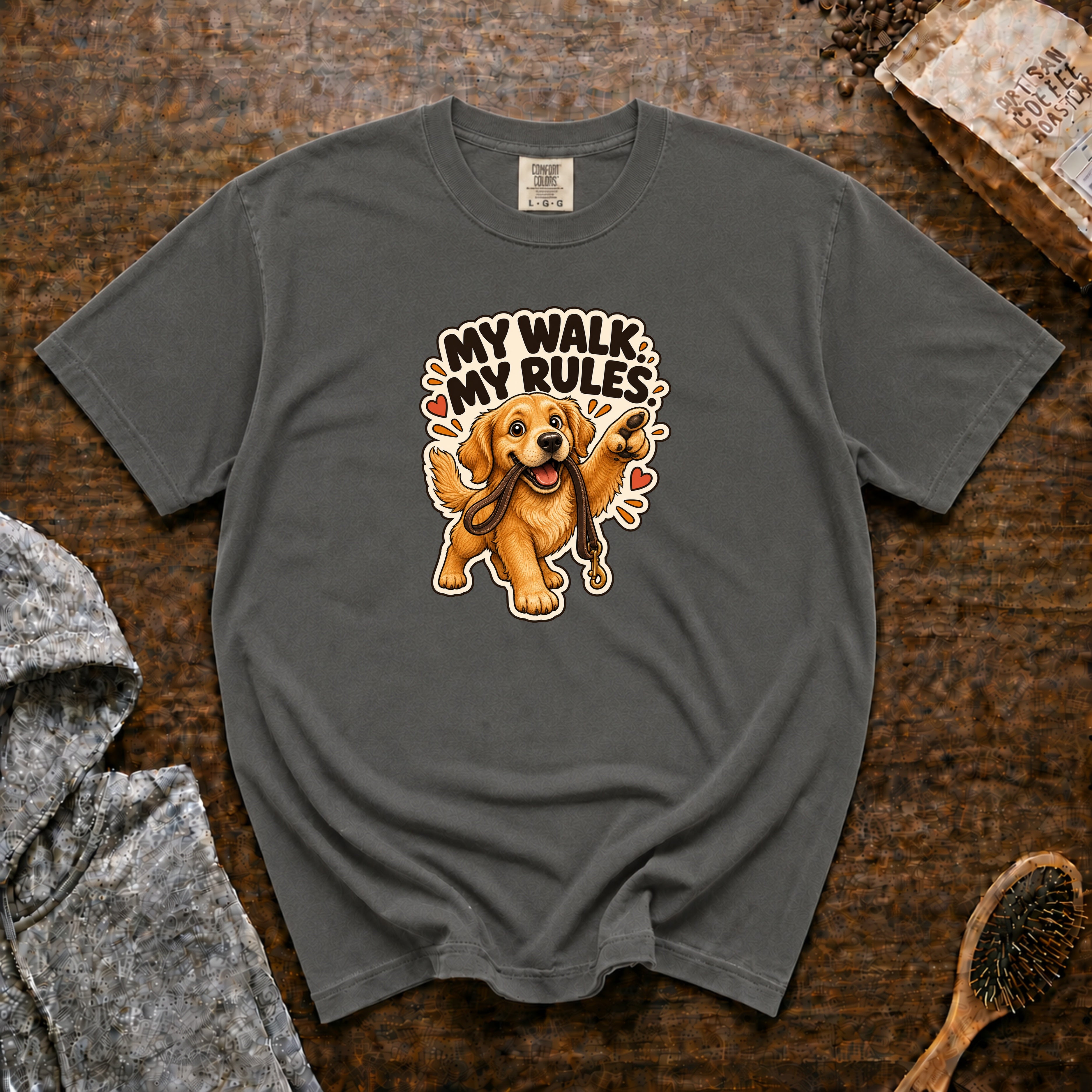 My Walk My Rules T-Shirt — Pepper