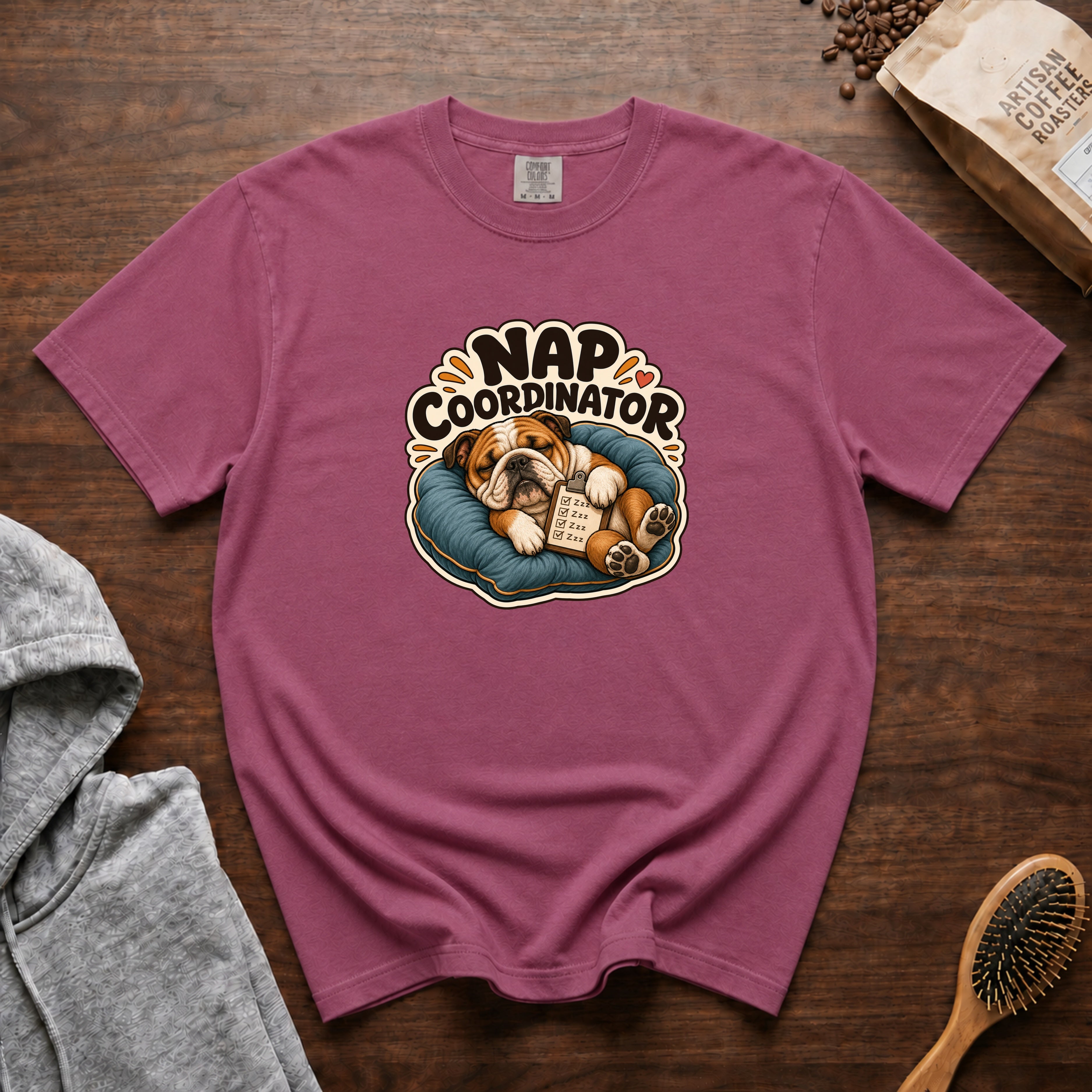 NAP Coordinator T-Shirt — Berry