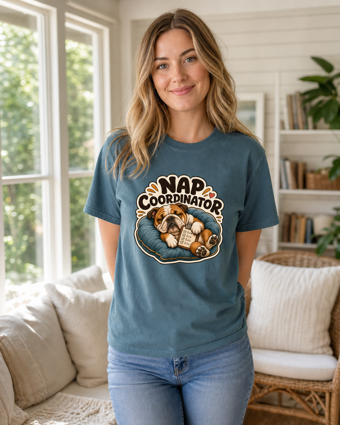 Nap Coordinator T-Shirt | Funny Dog Lover Tee