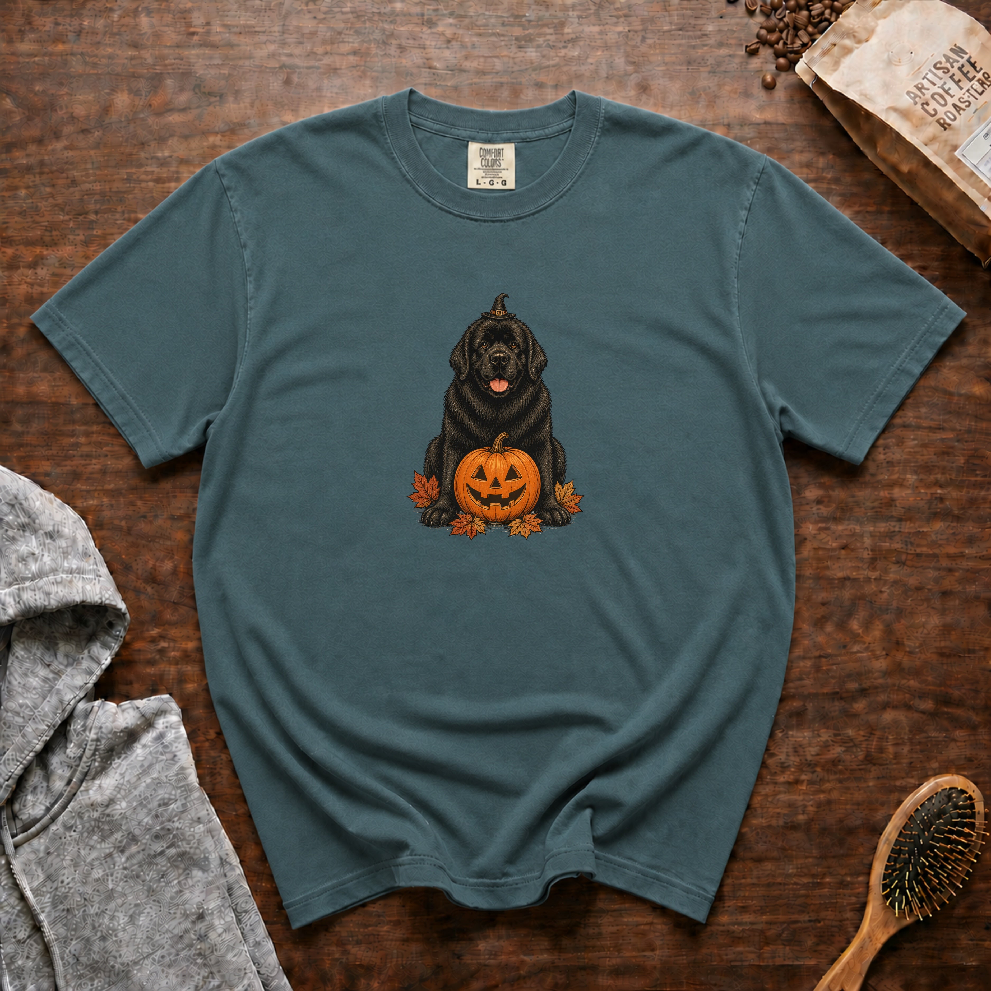 Newfoundland Halloween T-Shirt — Blue Spruce