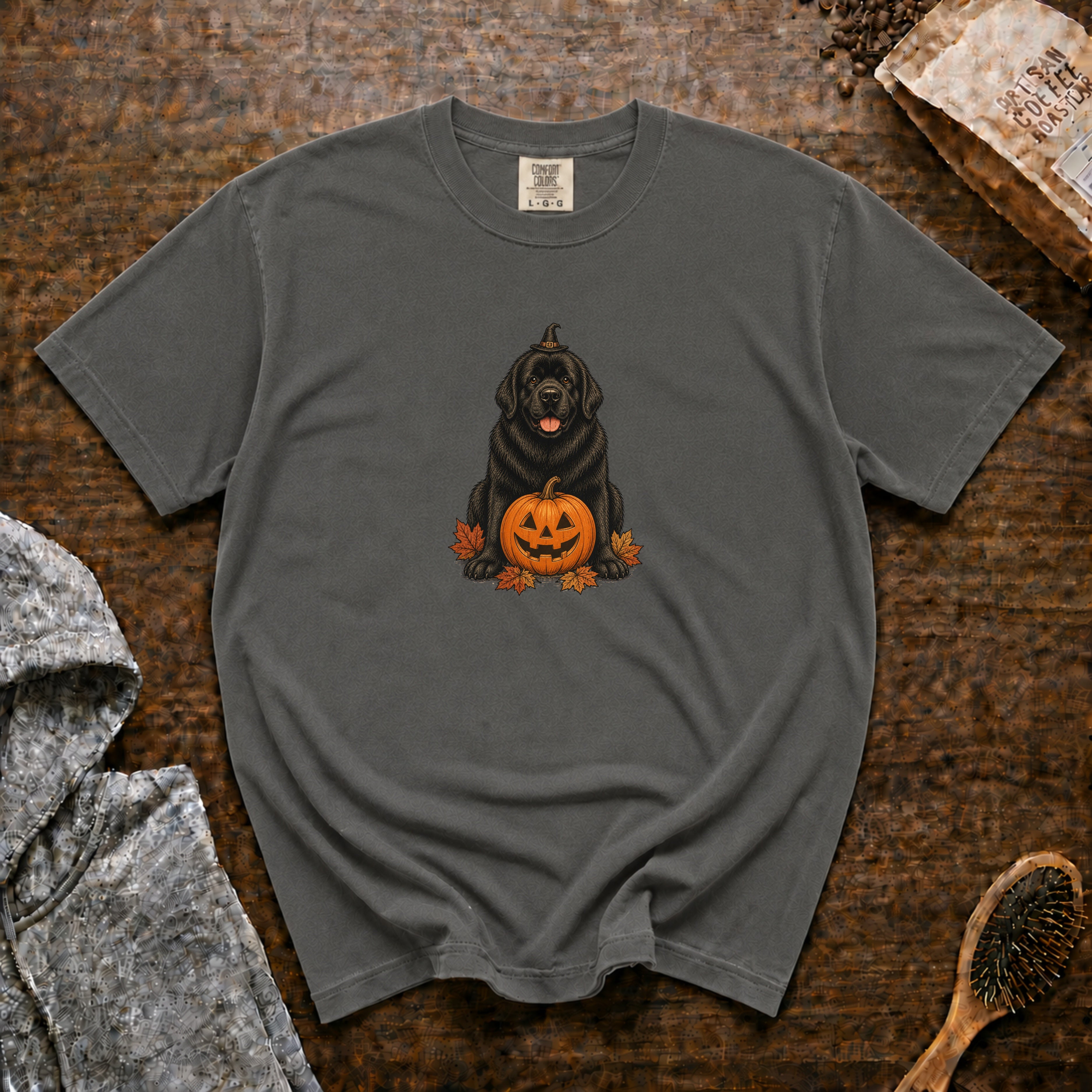 Newfoundland Halloween T-Shirt — Pepper