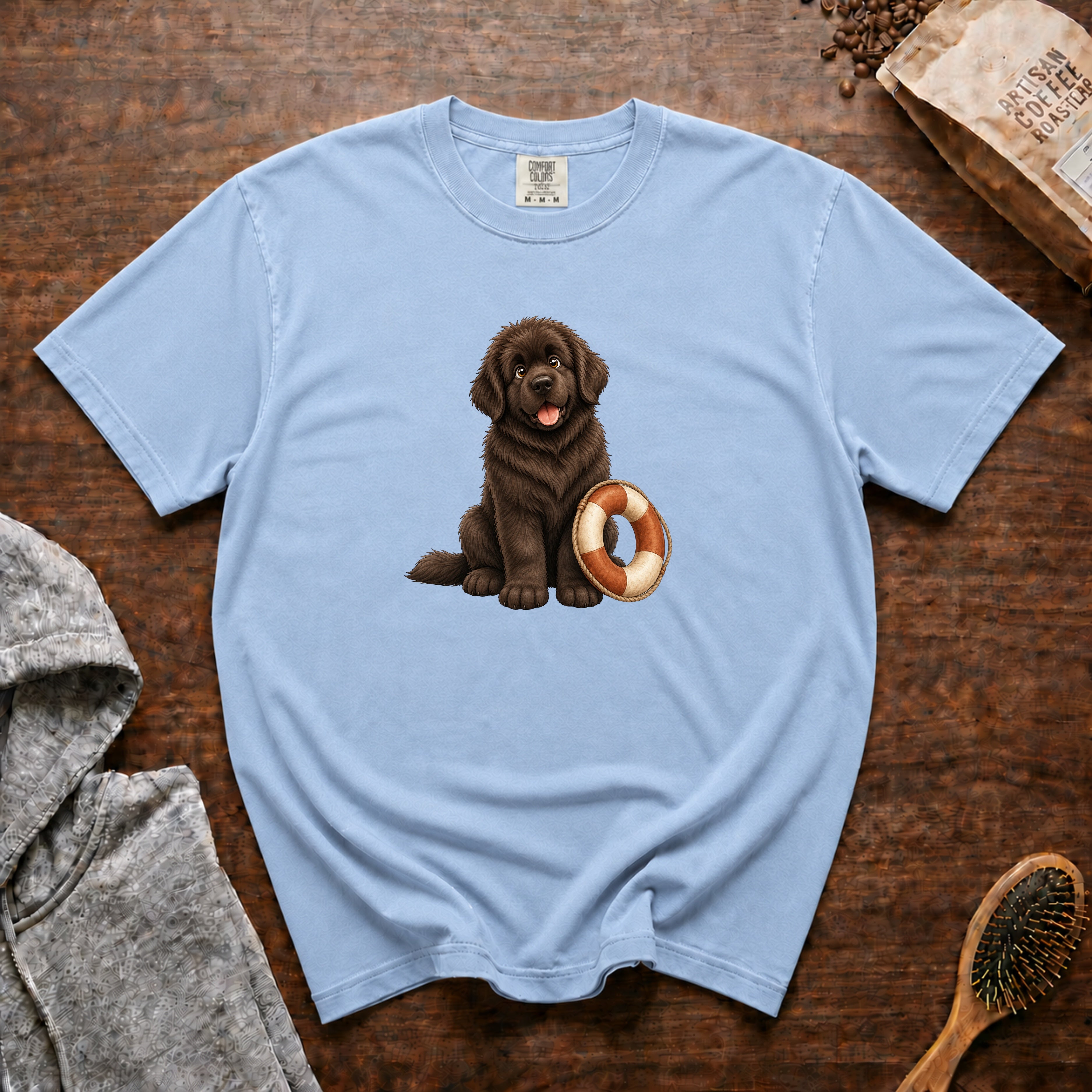 Newfoundland Lifesaver T-Shirt — Chambray