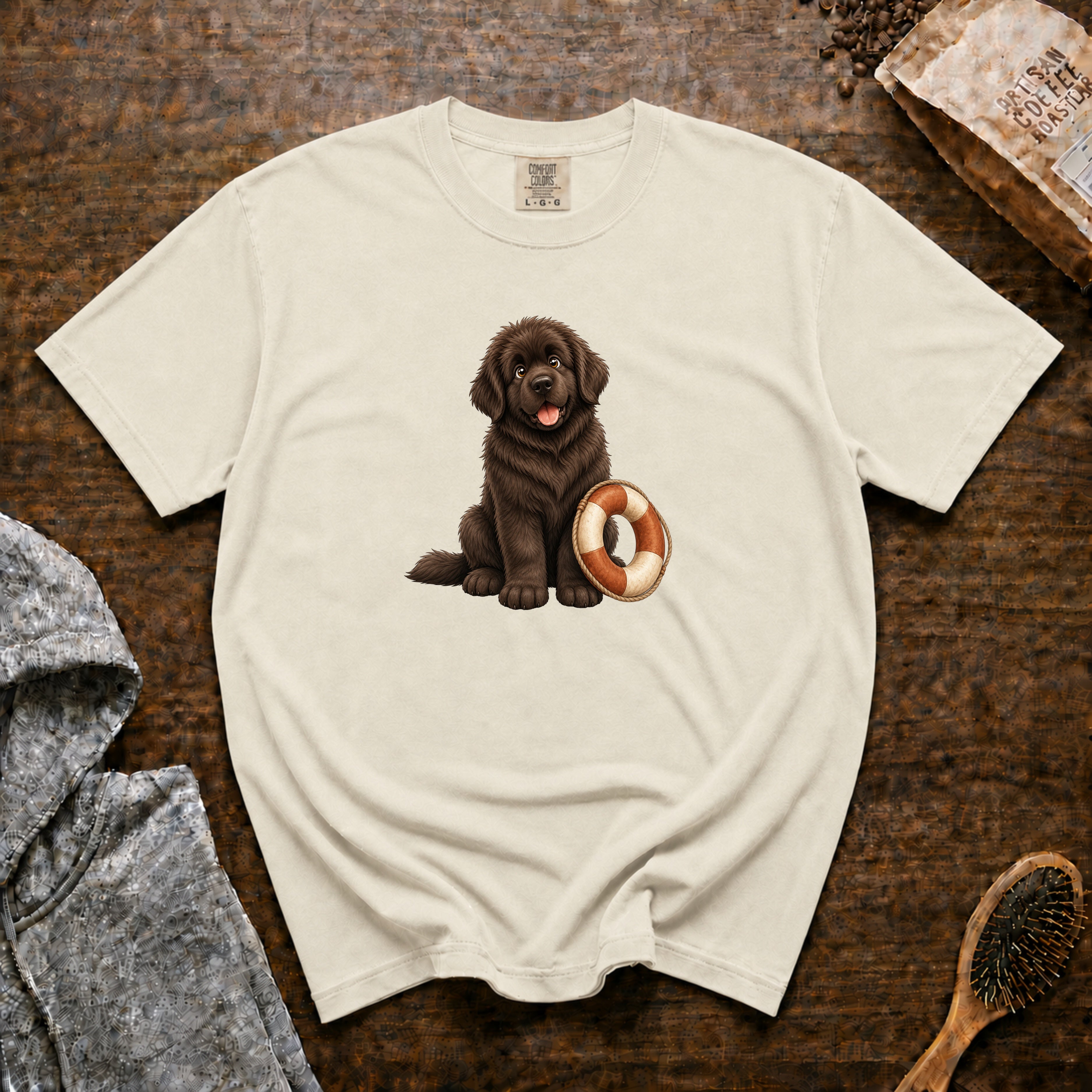 Newfoundland Lifesaver T-Shirt — Ivory