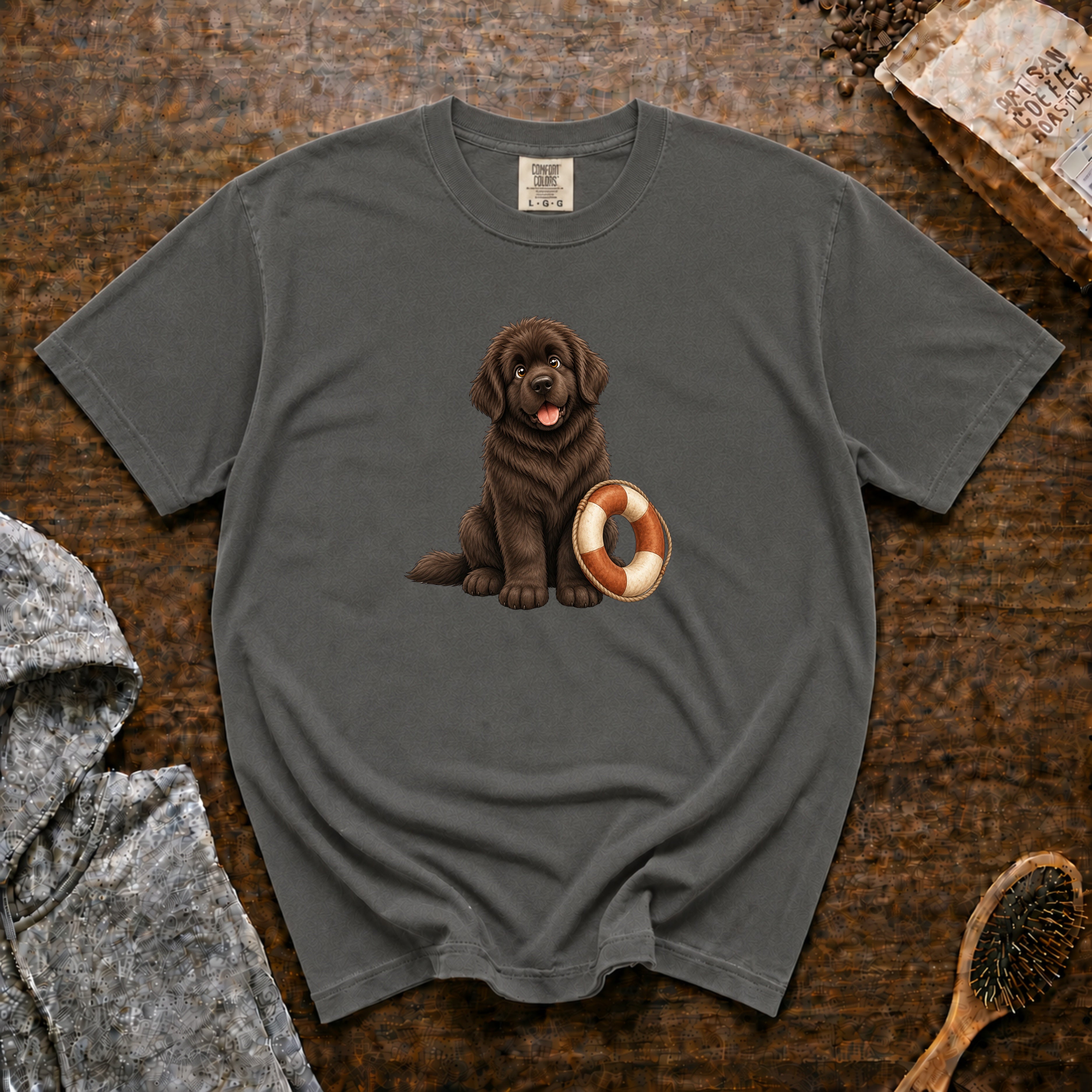 Newfoundland Lifesaver T-Shirt — Pepper