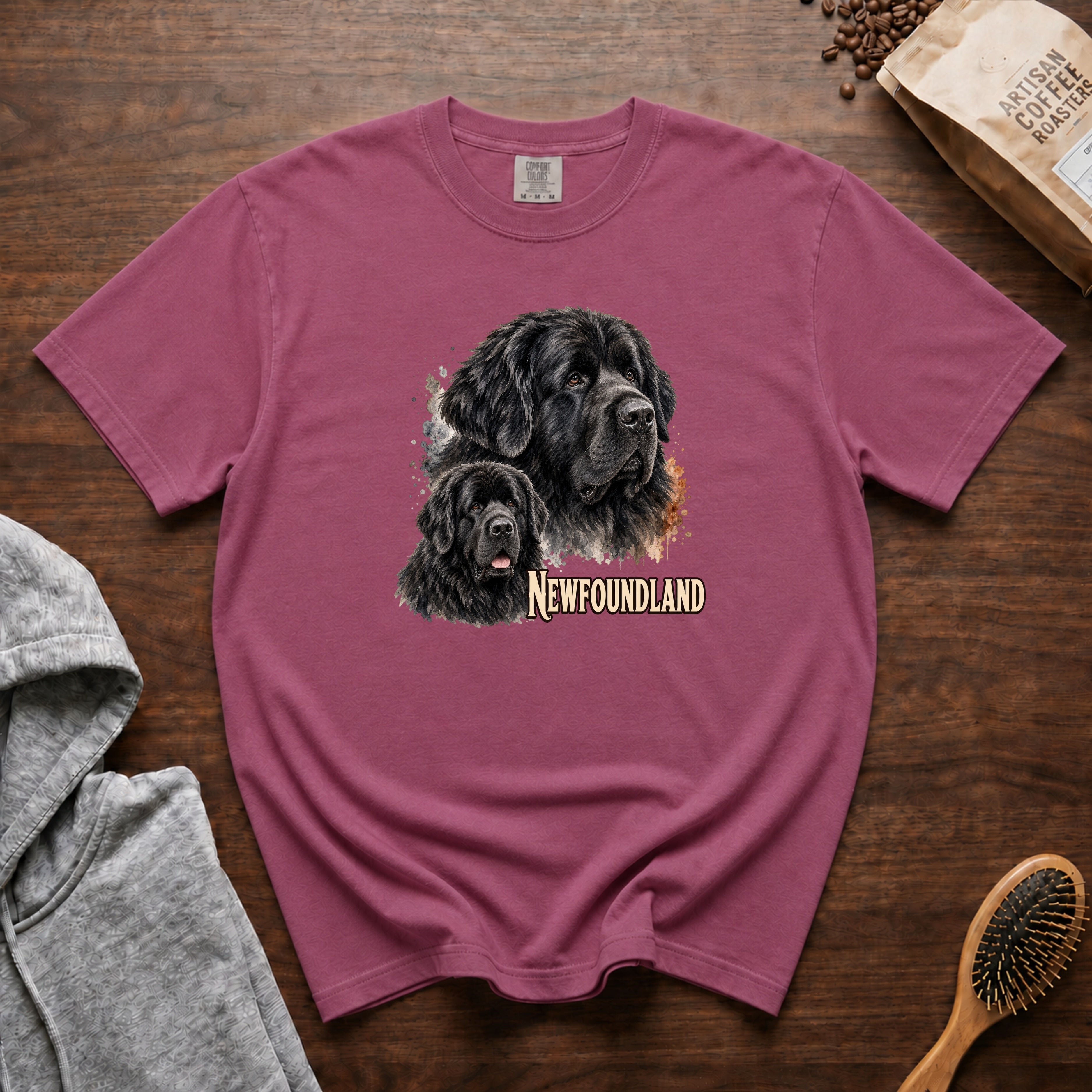 Newfoundland T-Shirt — Berry