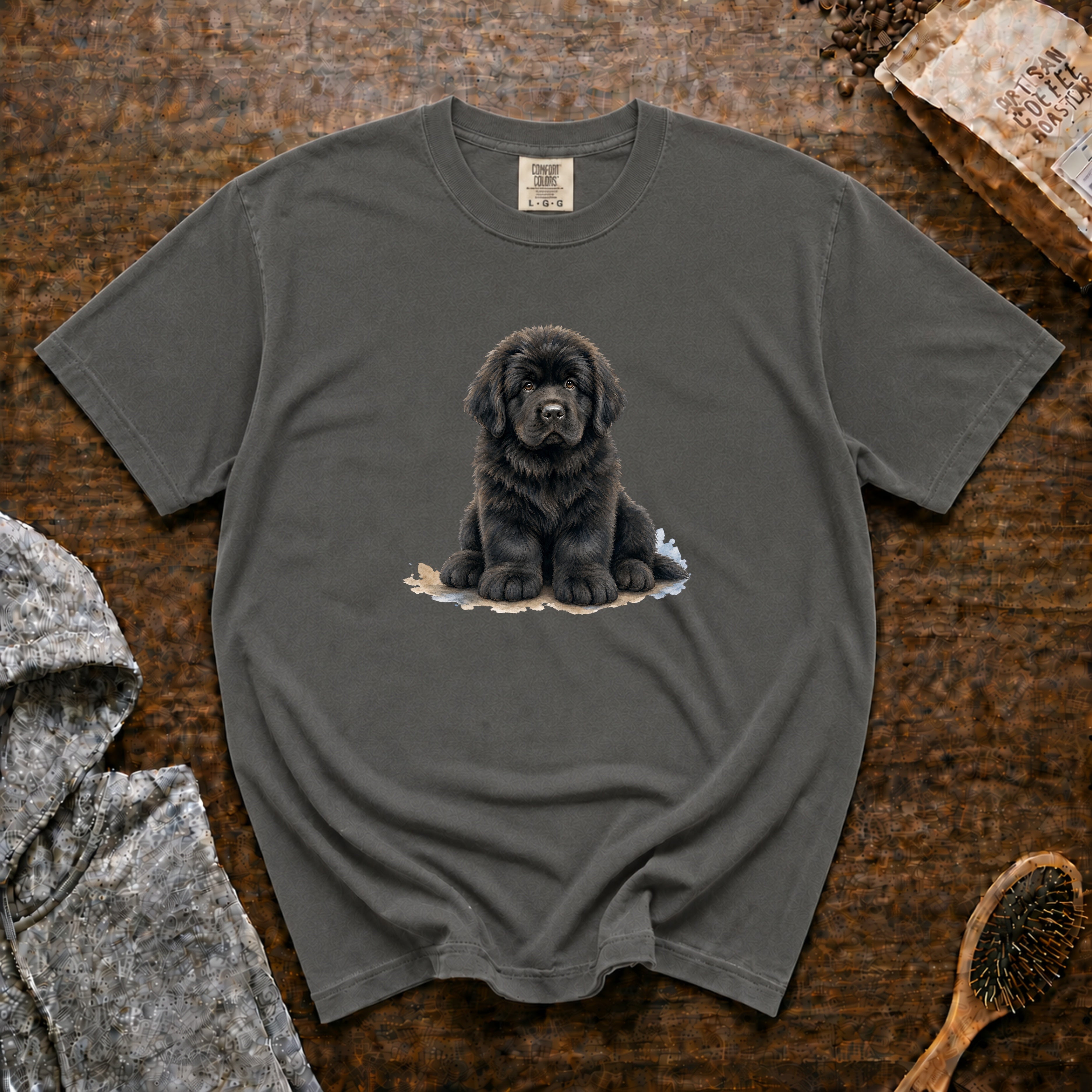 Newfoundland Teddy Bear T-Shirt — Pepper