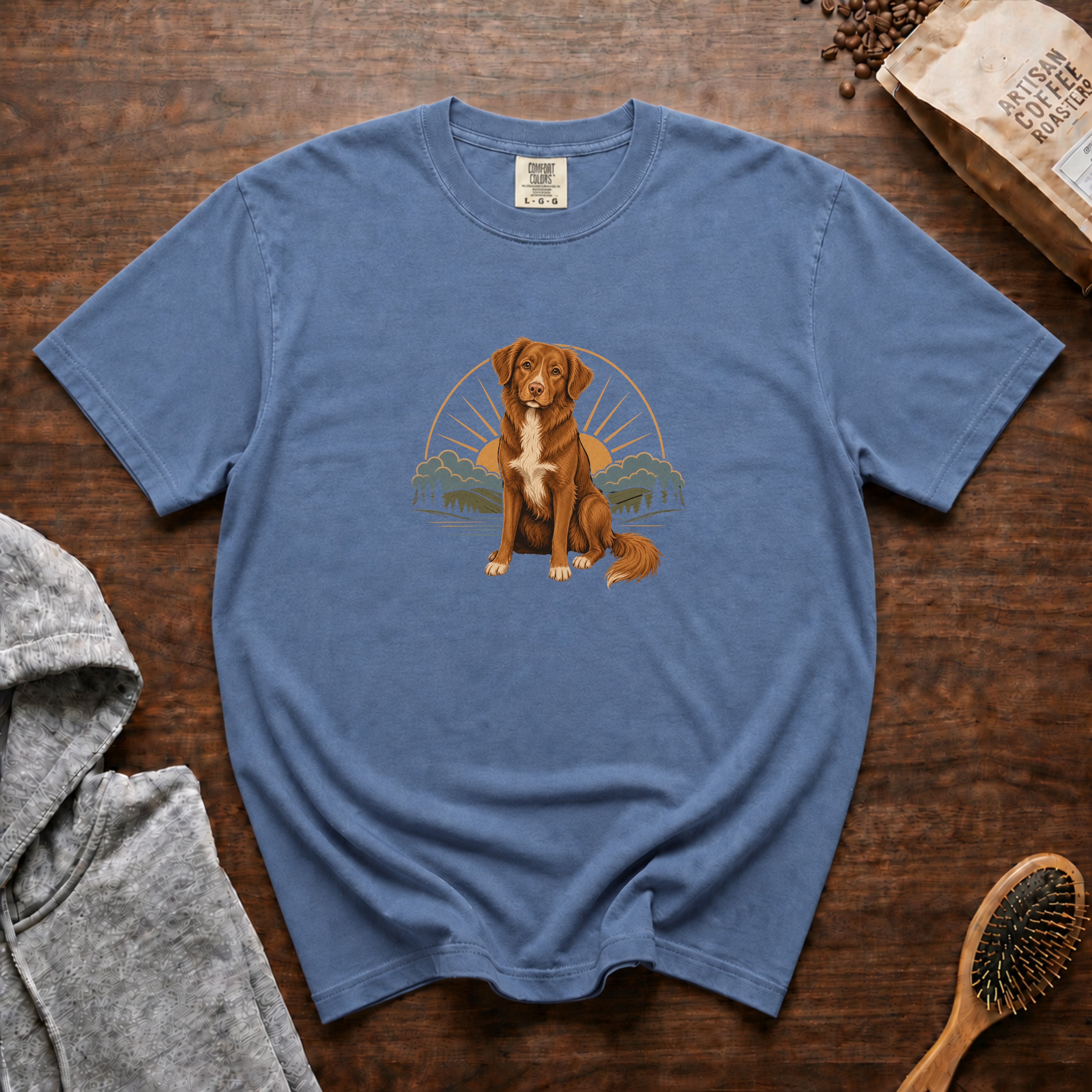 Nova Scotia Duck Tolling Retriever T-Shirt — Blue Jean