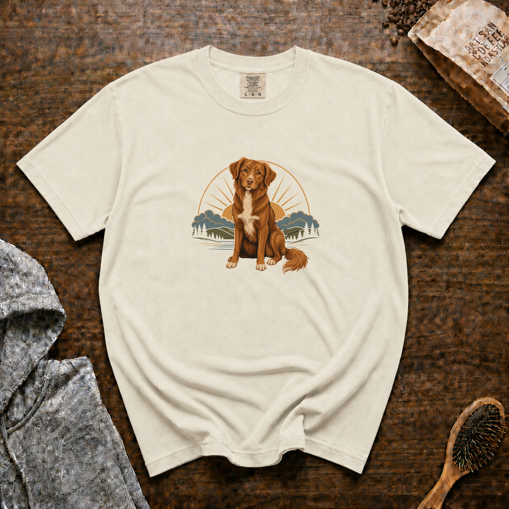 Nova Scotia Duck Tolling Retriever T-Shirt — Ivory